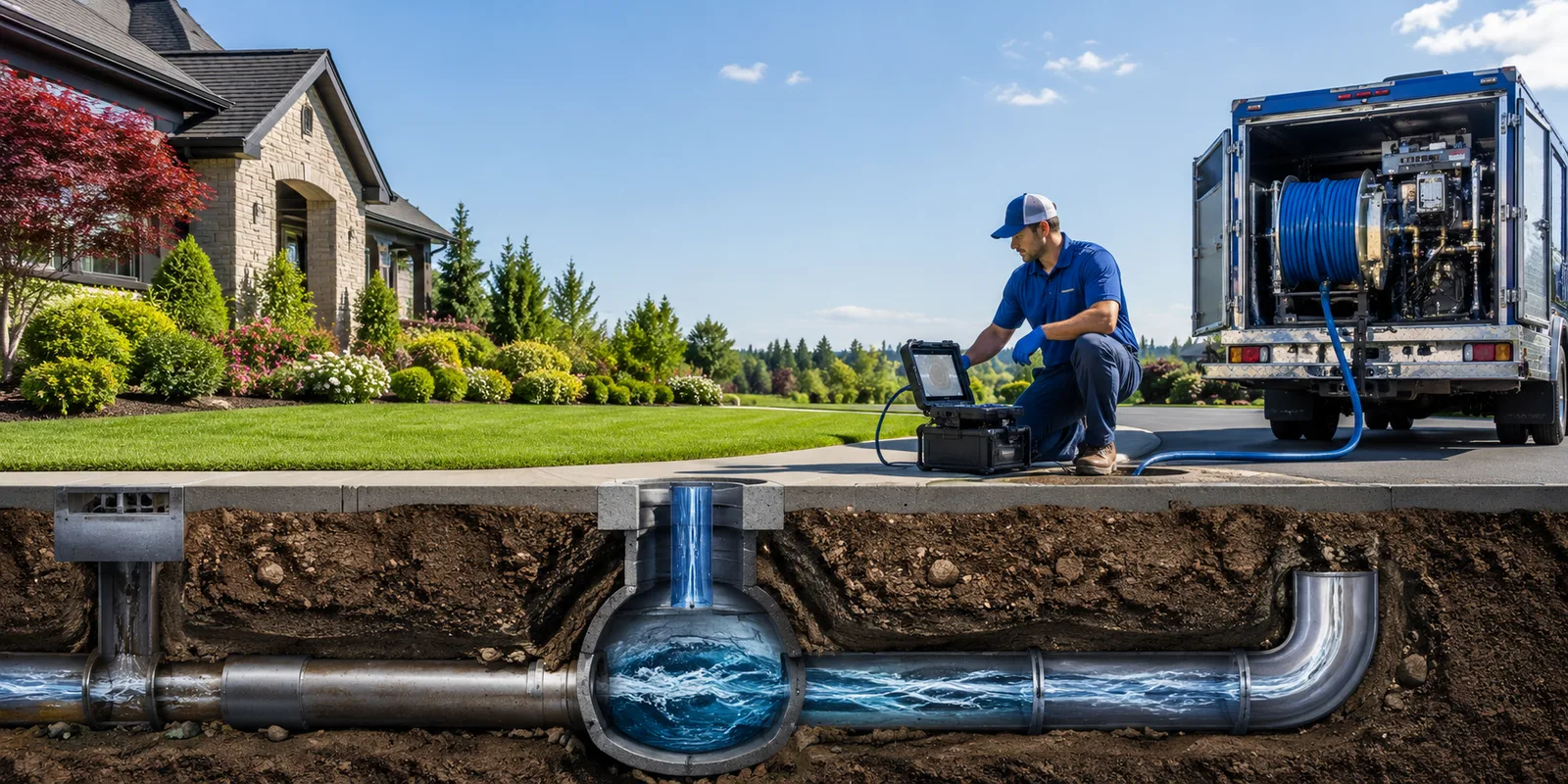 Drainage restoration information for Roderfield, WV